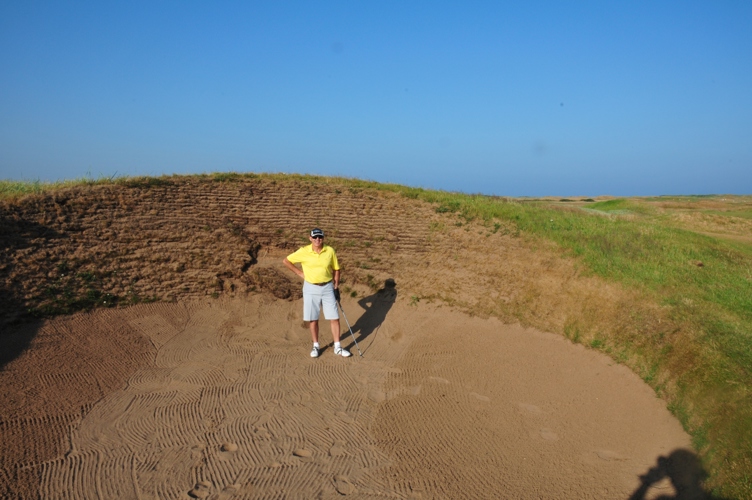 Now that's a bunker! Carnoustie Golf Links 