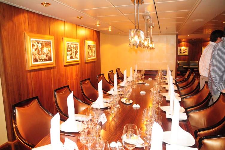 Private dinner for Aussies on Oasis of the Seas inaugural 