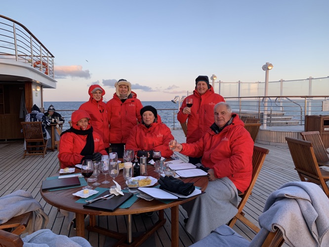 Lunch in the Artic on Silver Explorer! 