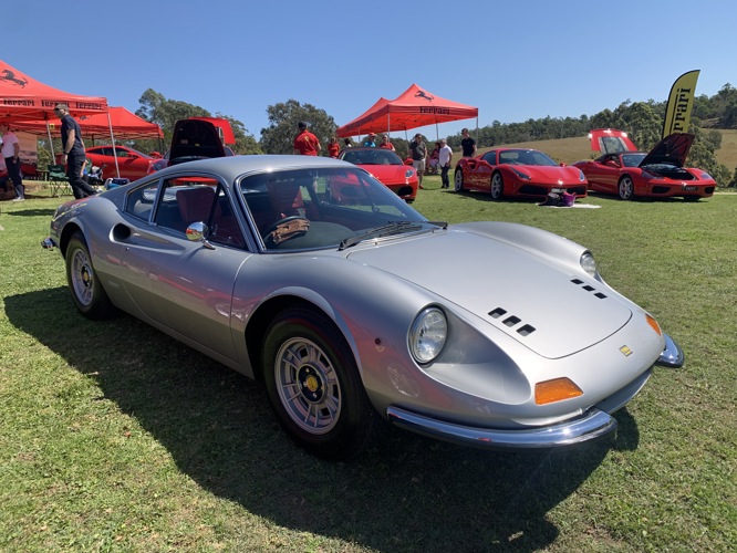 Fully restored Dino Ferrari - wish I could afford one! 