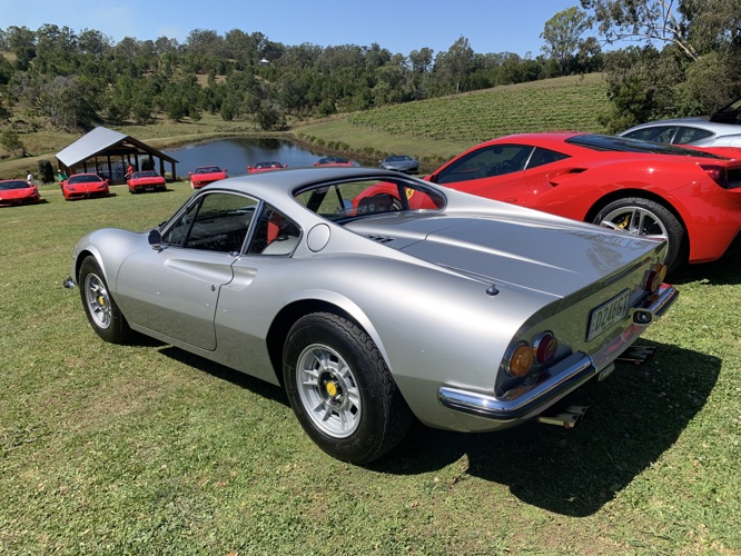 Fully restored Dino Ferrari - awesome car