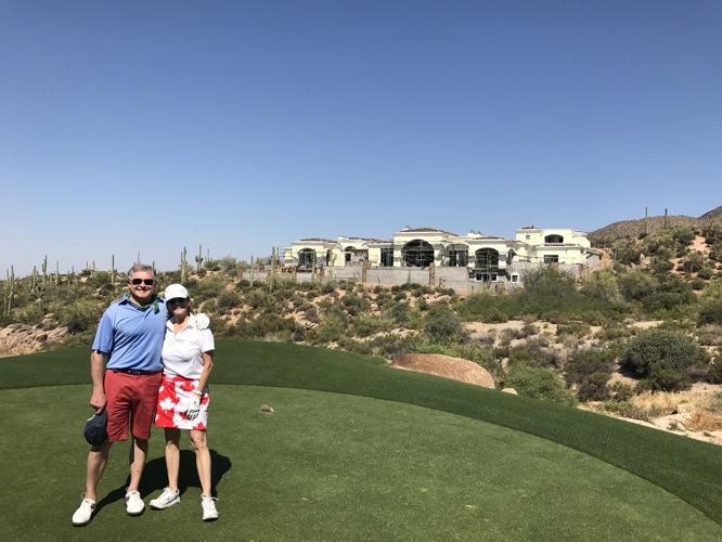 Desert Mountain Scottsdale - friends of mine and their new home