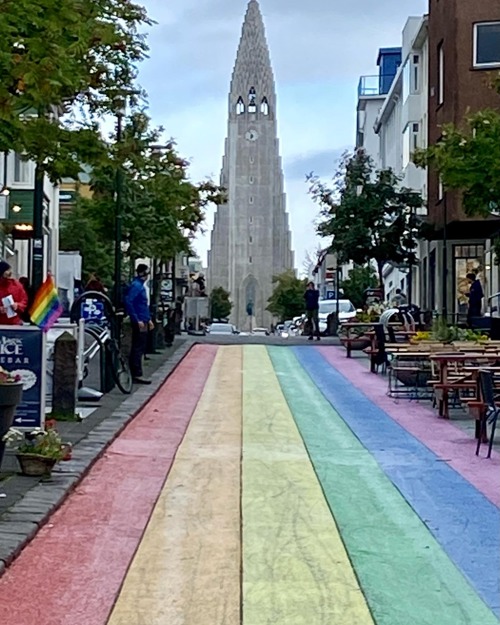 Iconic picture in Reykjavik 