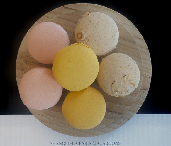 The best in house made macaroons Shangri La Paris