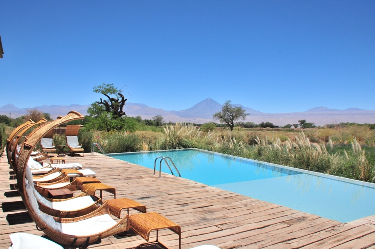 Pool with a view at Tierra Atacama Hotel & Spa