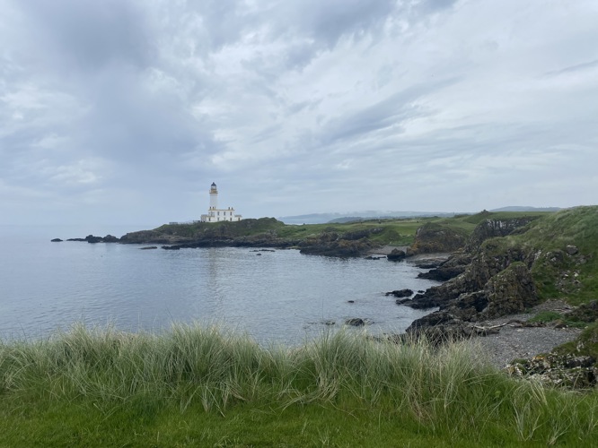 Another shot from back tee's of the Famous 9th hole on the Ailsa Course Turnberry