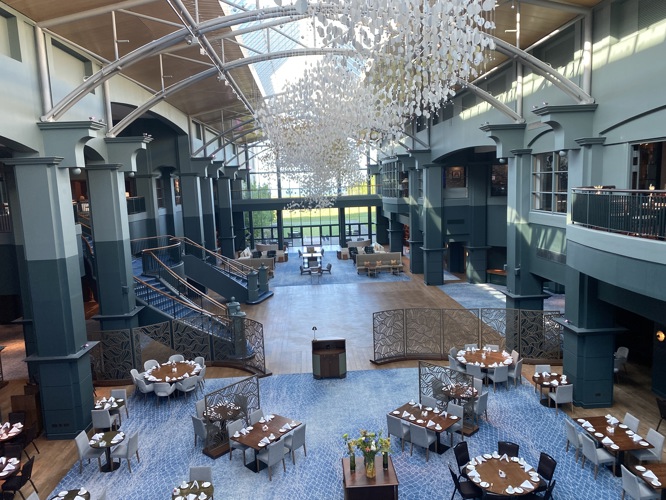 Breakfast area Fairmont St Andrews