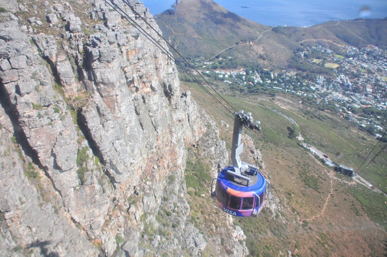 Cable car at Table Mountain