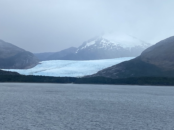 Glacier in Chilean Fjords