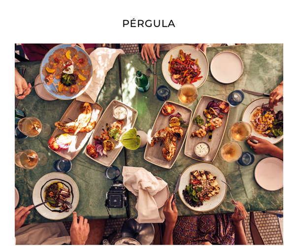 Pergula restaurant Bemond Rio - great food and service.