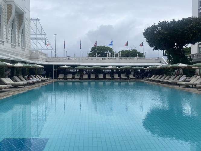 Main pool at the Belmond Rio.
