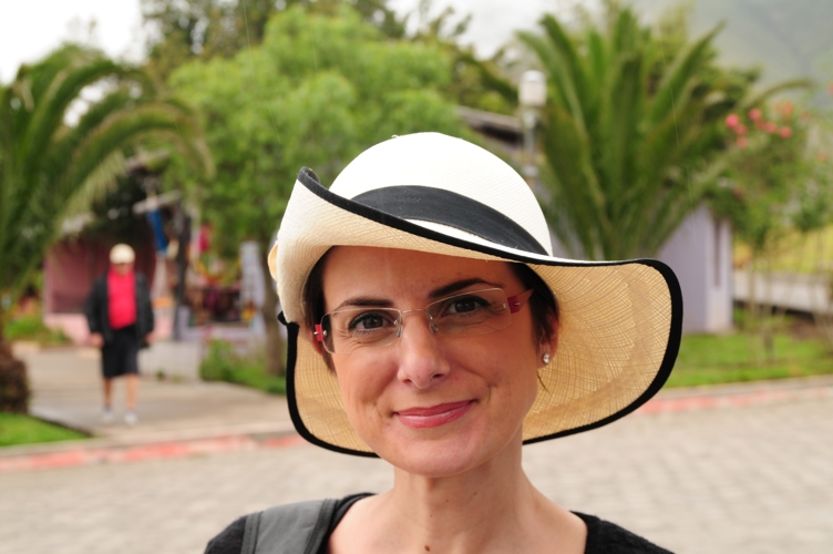 Panama hat in Quito