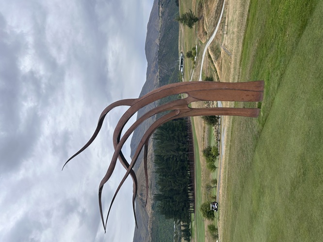 The Hills Golf Club fairway art