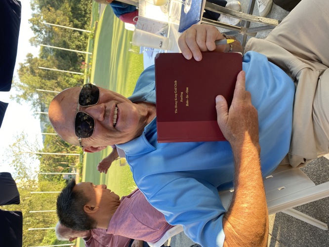 In the records books at Hong Kong Golf Club