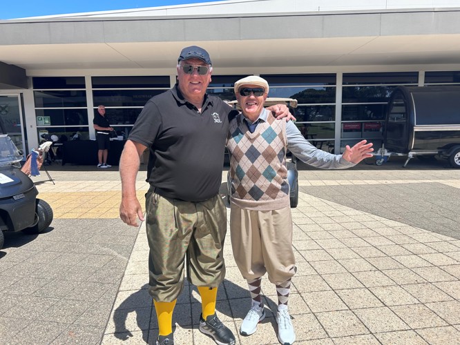 Big Dan Cullen from NSWGC legend golfer