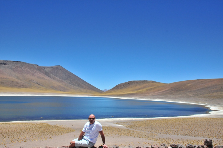 The Miscanti Lagoon over 4000M above sea level!