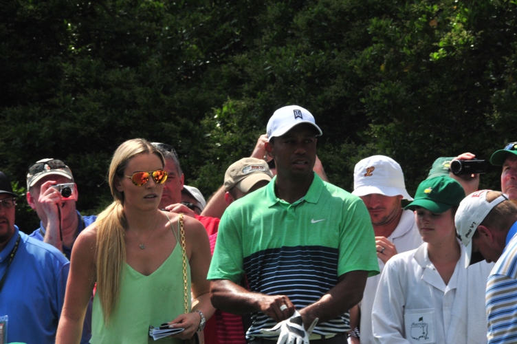 Tiger and his girl friend