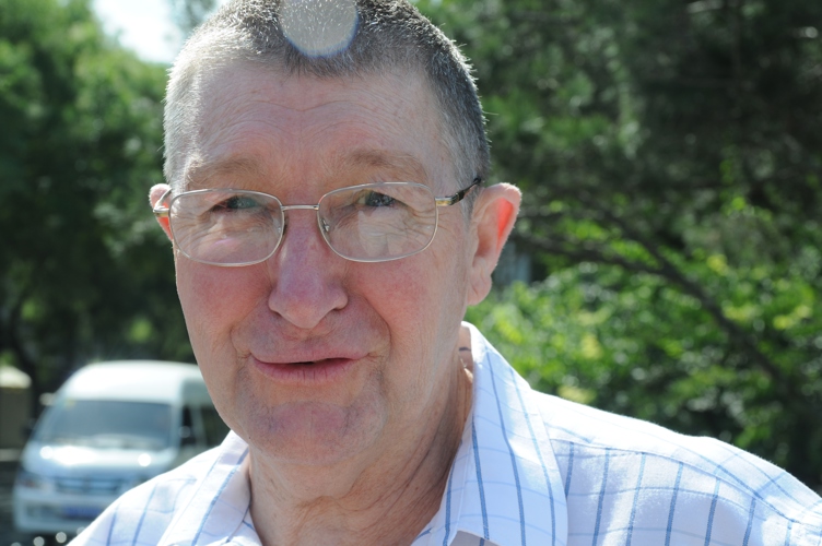 John our guide from Raffles - he was an Aussie!