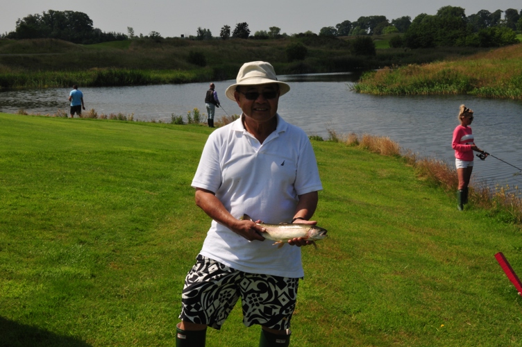 We even had time for a spot of fishing!