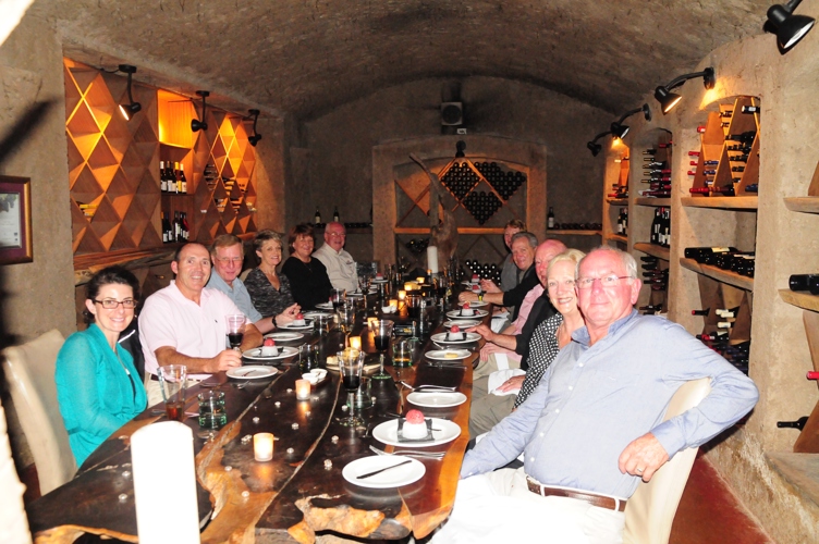 Special wine dinner at Earth Lodge