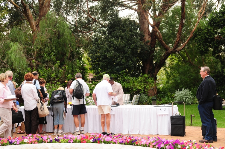 Check in at Mount Nelson