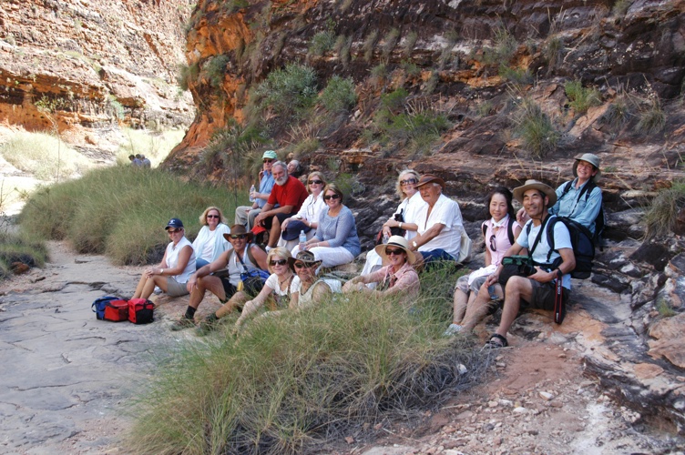 Time for a break its hot...