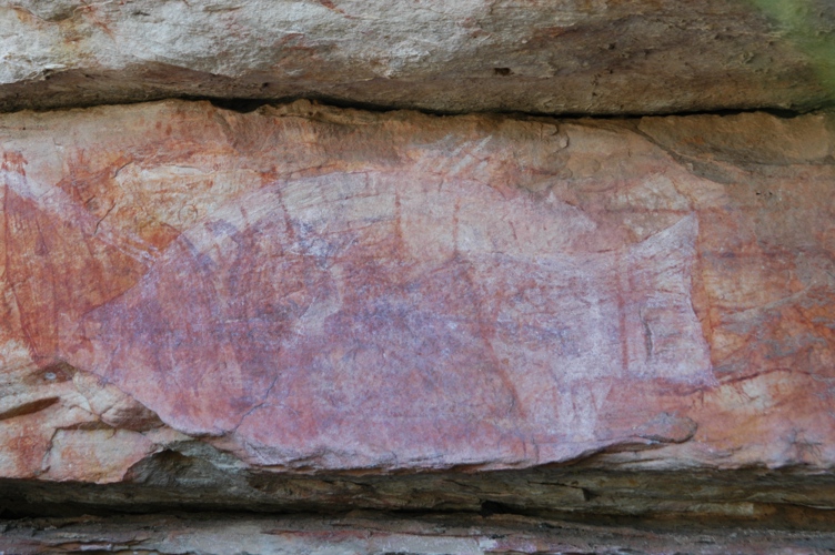 Rock art here is amazing