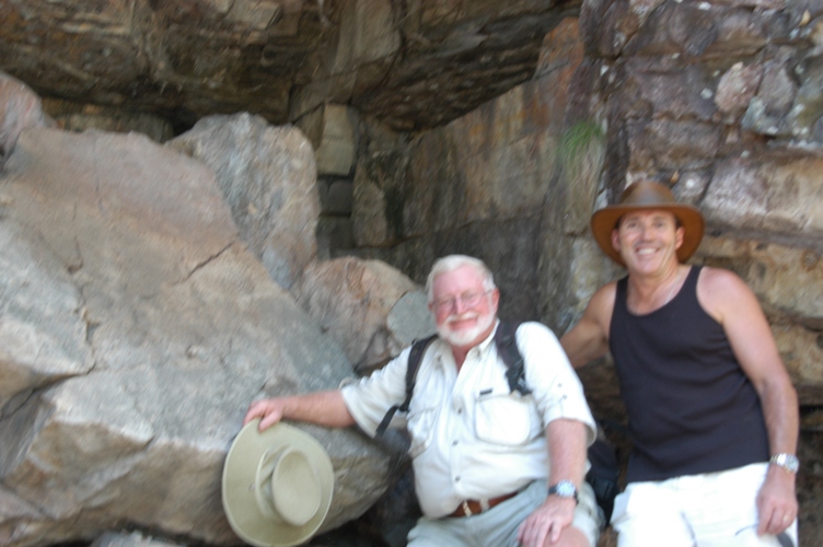 Max Davidson and I before his passing