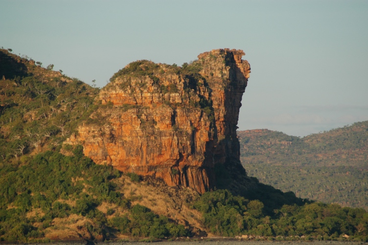 Classic Rock Formation Hunter River Western Australia 