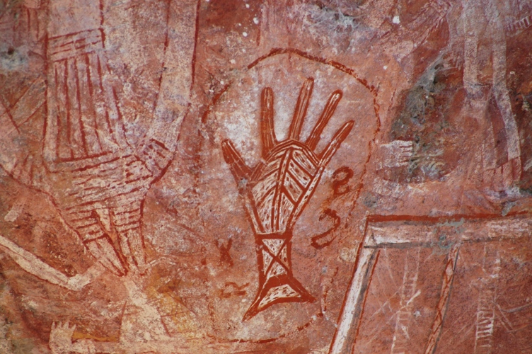 Amazing Aboriginal rock art in the Kimberley North West Australia 