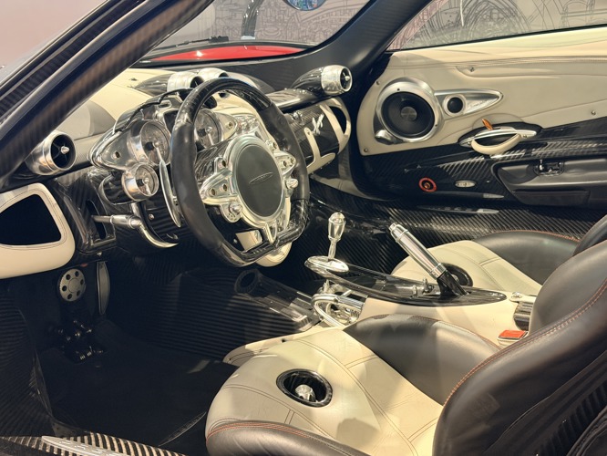Inside a Pagani