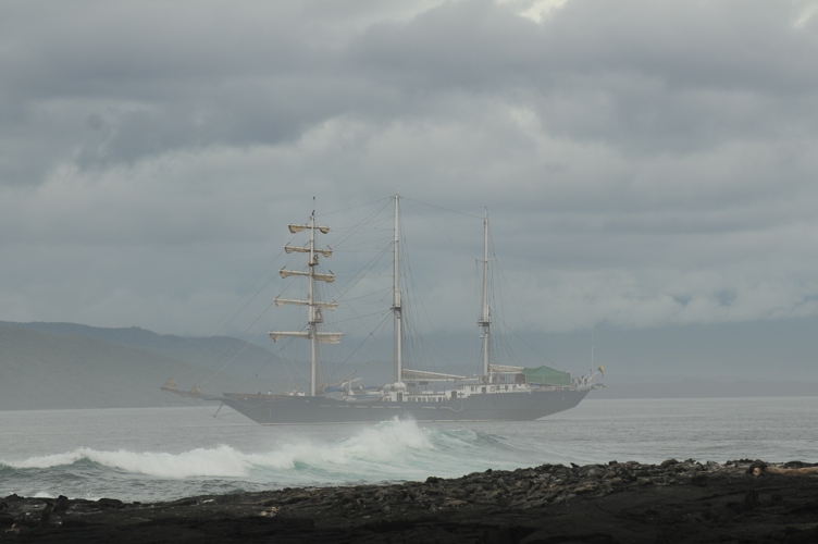 Unknown boat Galapagos - love this photo